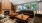 clubroom with couches and fireplace